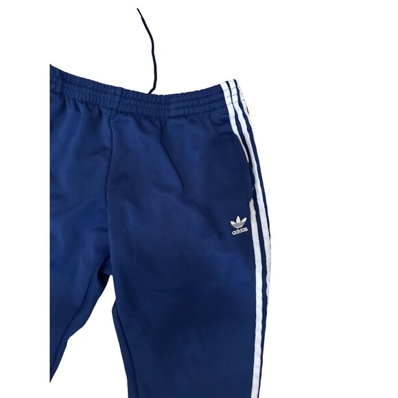 ADIDAS Men’s Blue Pants Drawstring Joggers Size XL - Picture 3 of 6
